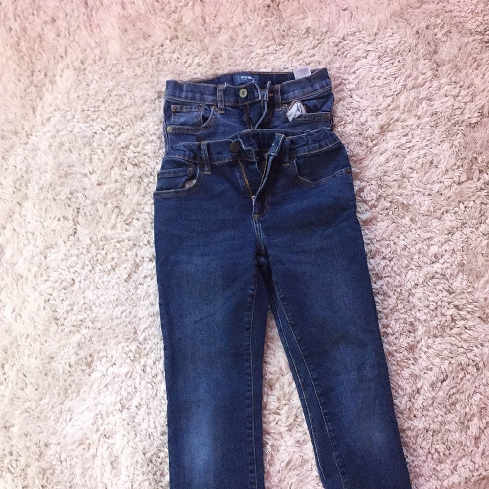 Gap and Oldnavy Medium and dark wash boys jeans
